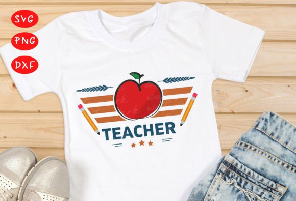 Floral Teacher SVG Sublimation PNG