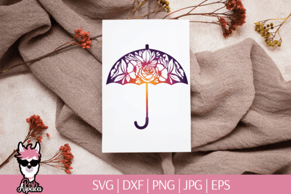 Floral Umbrella SVG: Graceful, But Think Before You Stitch