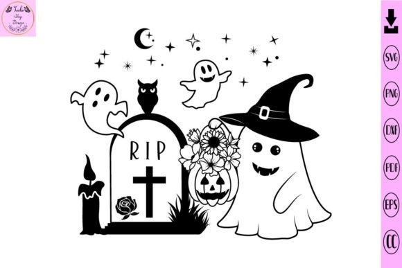 Happy Halloween Svg Ghost Svg